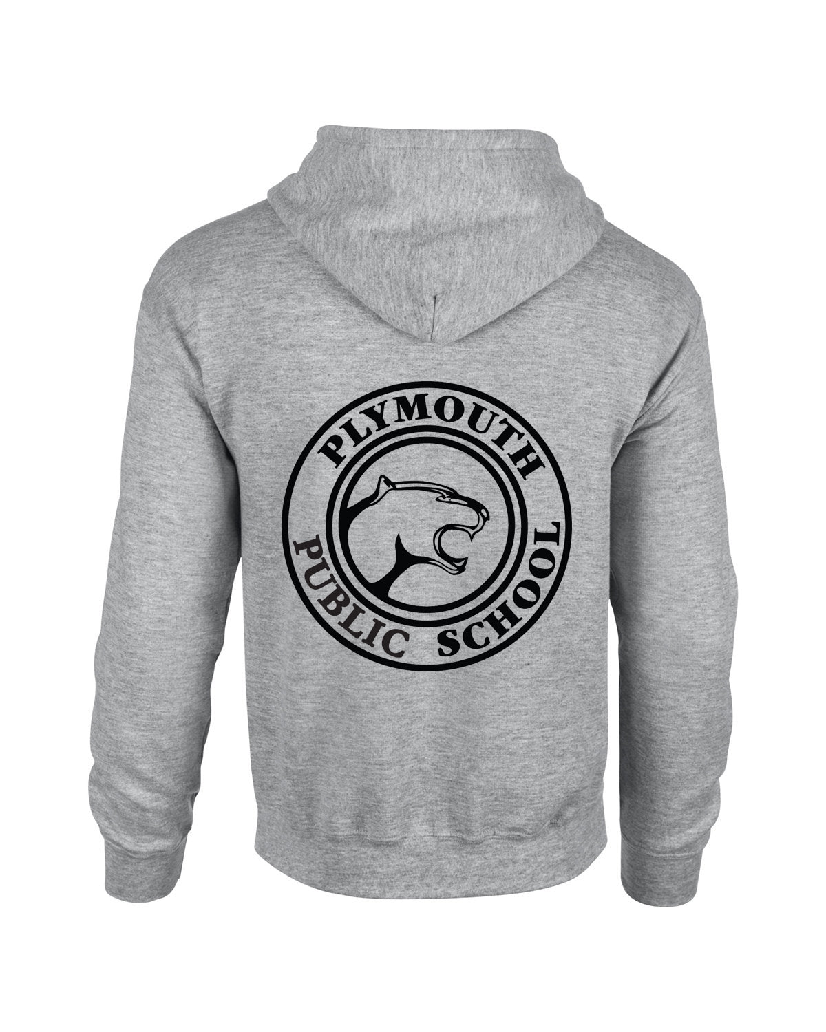 Plymouth Gildan Heavy Blend Full Zip Sweatshirt