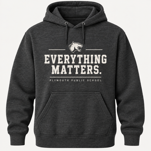 Plymouth Gildan Heavy Blend Hoodie STAFF