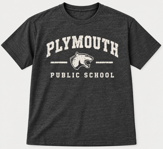 Plymouth Gildan Heavy Blend T-shirt STAFF